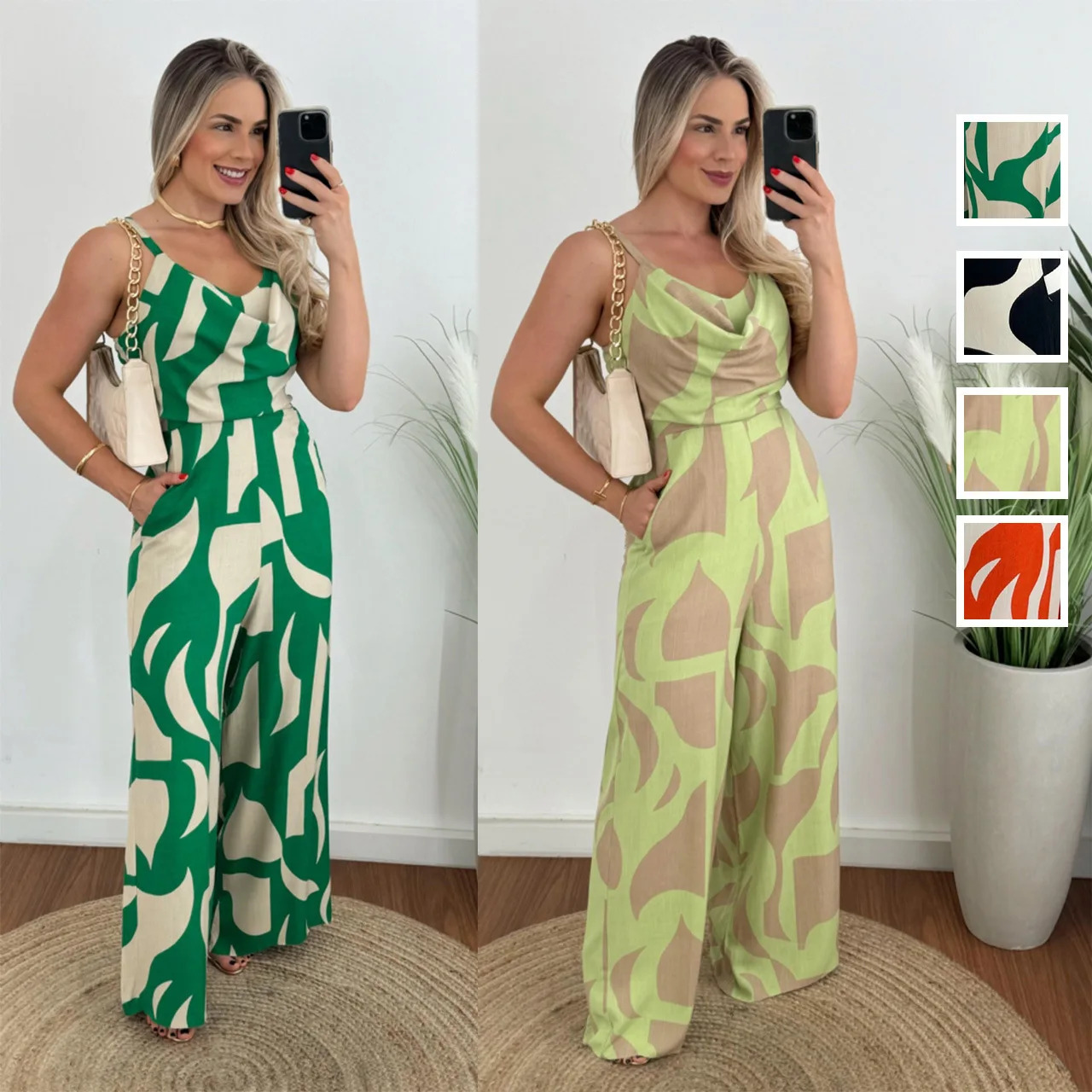 

New AliExpress Fashion Sexy Holiday Style Suspender Jumpsuit Women's Clothing 88028