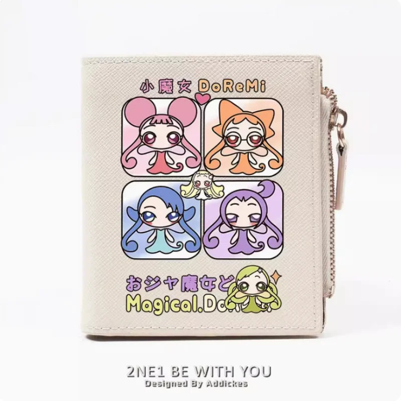 

Anime Magical Doremi Zipper Wallet Fold Bag Multi Card Coin Pocket Holder Fashion Kids Wallets Gift