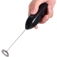 Batteur à œufs électrique portatif, Mini mousseur à lait alimenté par batterie, mélangeur de boissons au café, mousseur à lait, outils de cuisine 3