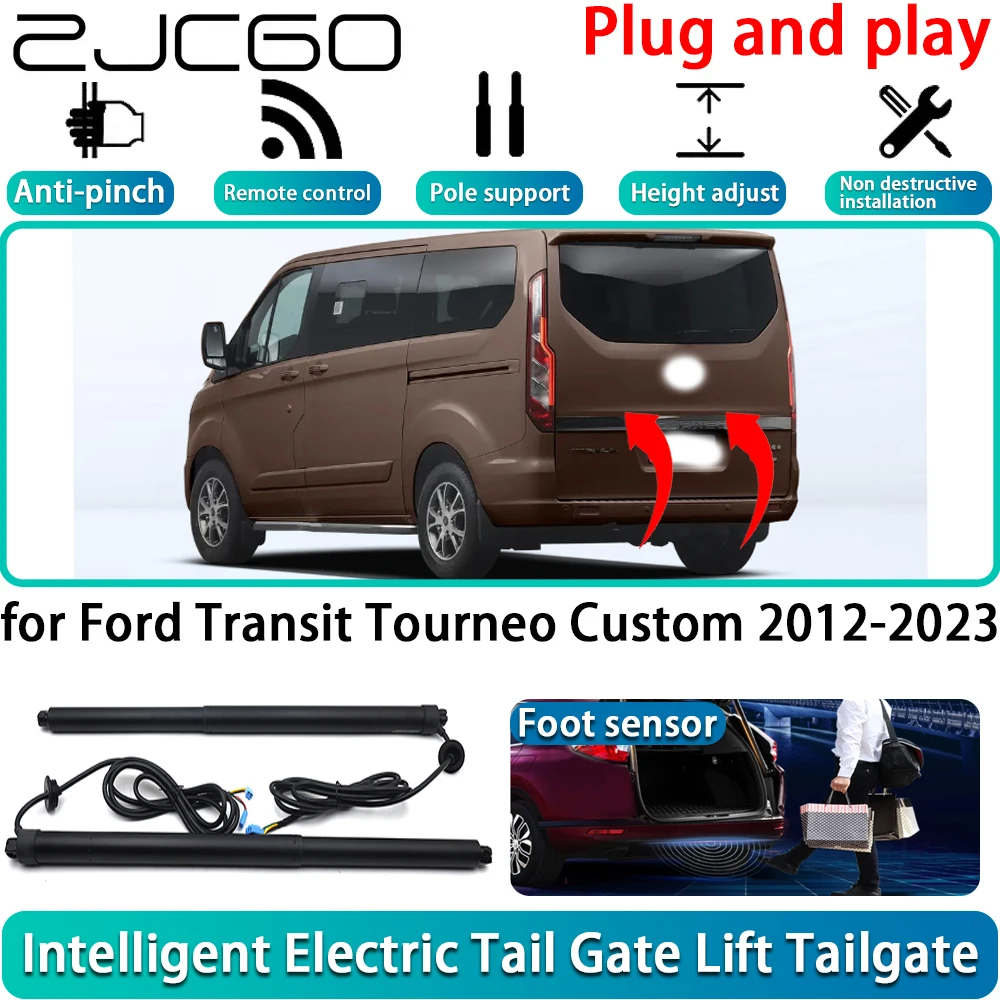 for Ford Transit Tourneo Custom 2012-2023 Car Electric Powered Tailgate Power Liftgate Automatic Tailgate System Plug and Play