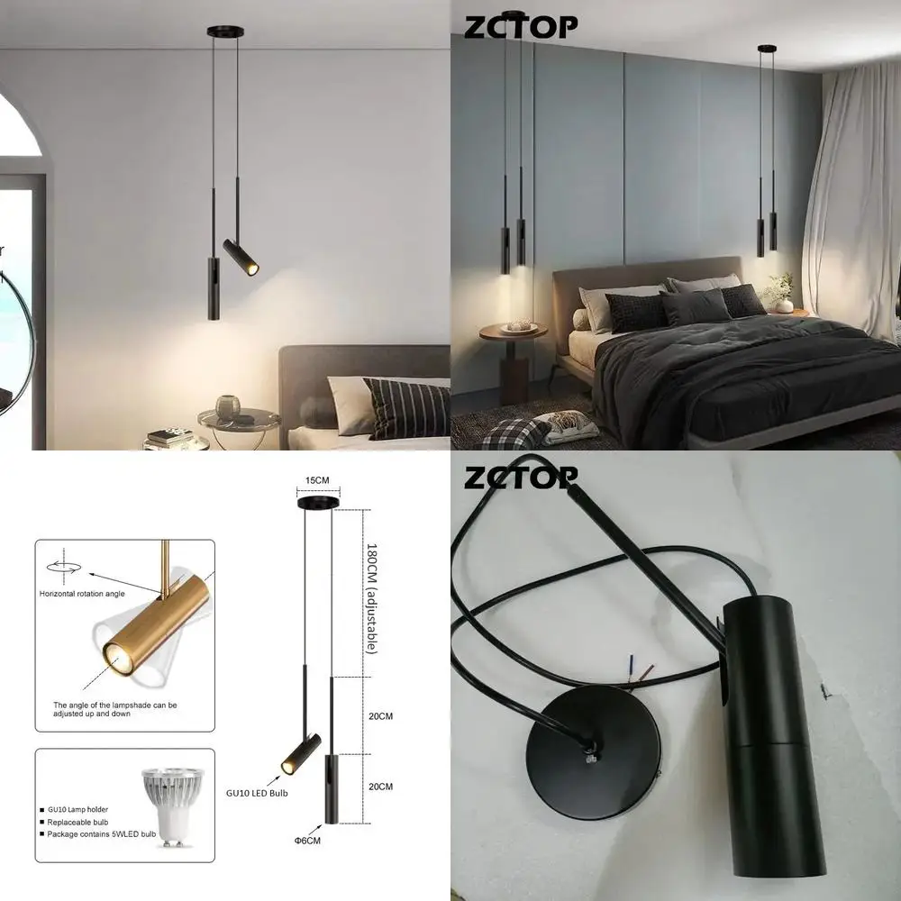 2025nordic-minimalist-led-chandelier-adjustable-angle-spotlight-for-bedroom-reading-living-room-decor-hanging-bedside-light