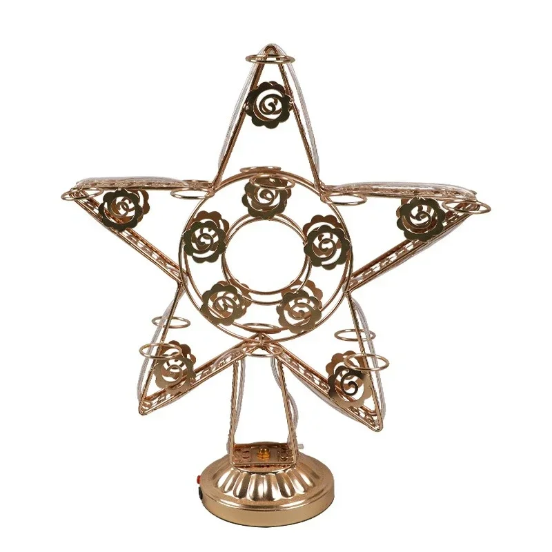 Luminous pentagram cup holder bar KTV clear bar cocktail champagne fighting game party luminous entertainment