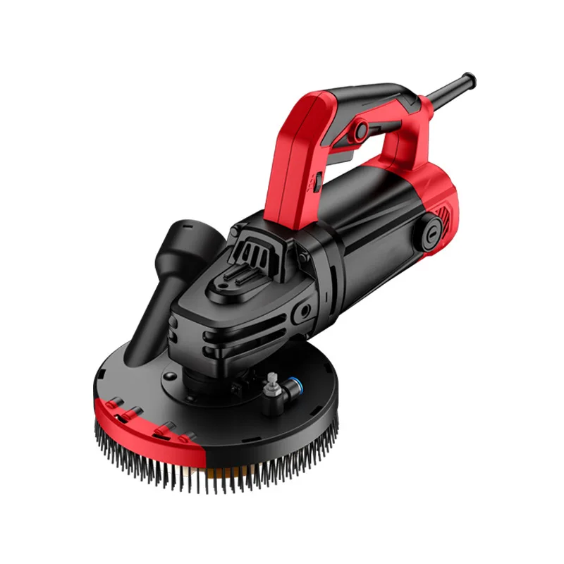 

Vacuum type concrete roughing machine Handheld electric dust-free sander Wall and ground renovation and repair roughing machine