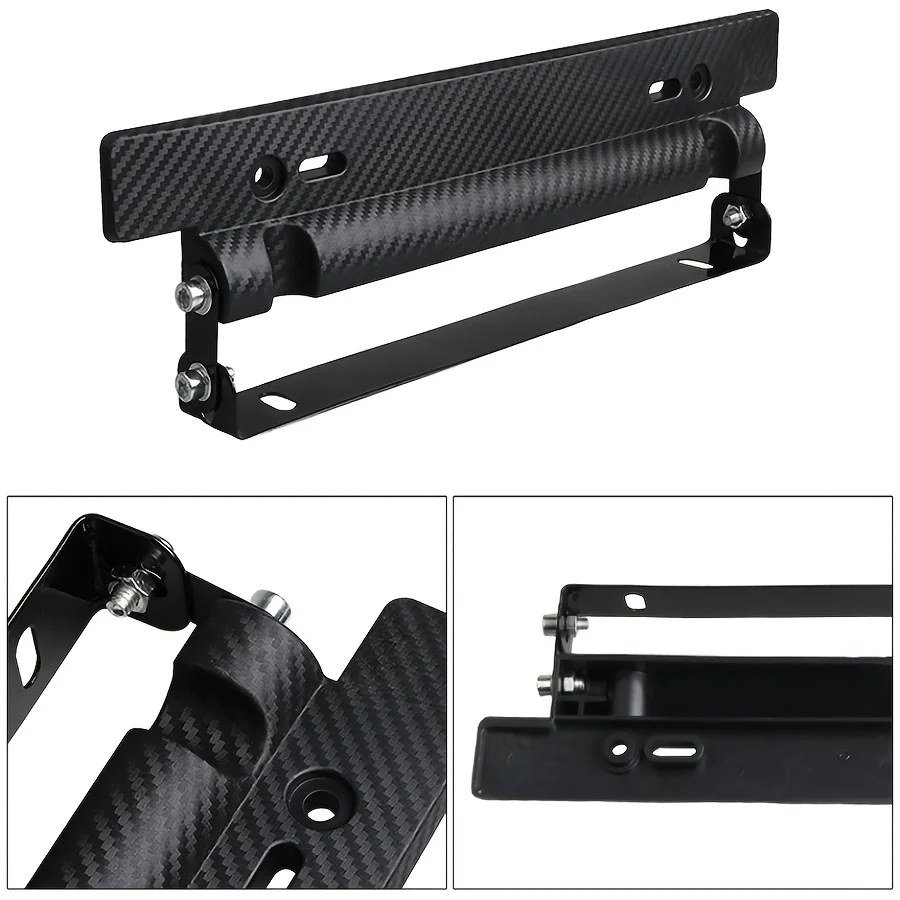 

Car License Plate Bracket Trailer Offroad License Plate Tail Light Holder Universal Rotatable Angle License Plate Bracket ﻿