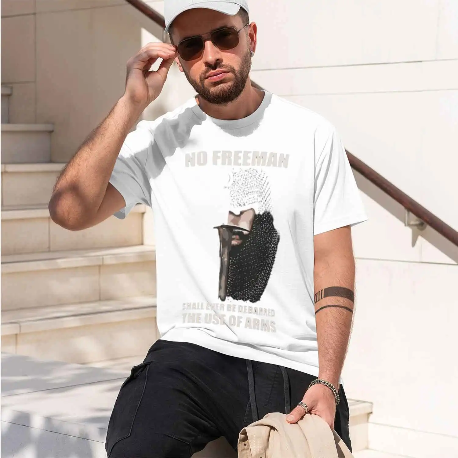 2nd Amendment Gun Rights Inscriptions T-Shirt O-Neck Summer Short Sve Casual Mens T-shirt Size S-3XL 2026 New Model Short-sleeve