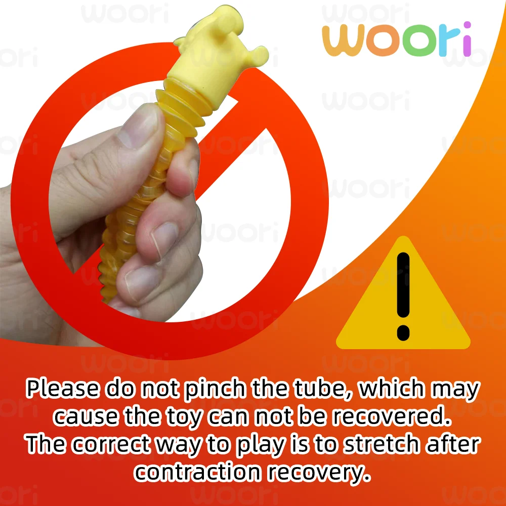 New Colorful Giraffe Pop Tube Anti-stress toys Push It Bubble Balls Decompression Pipe Vent Fidget Toys for Kids Adults Gifts