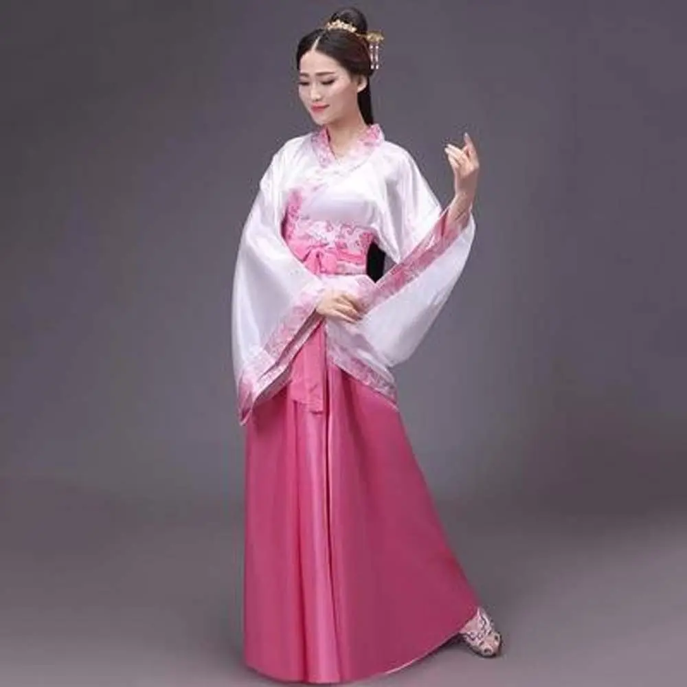 

Chinese Cloth Chinese Hanfu Skirt Oriental Fairy Princess Outfit Ancient Chinese Ancient Dress Cosplay Stage Costumes