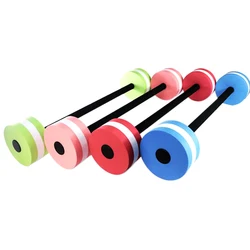 Mancuernas flotantes para natación, gimnasio, juguete, peso del agua, aeróbicos, Fitness, piscina, natación en agua, 27/57CM de largo, mancuernas acuáticas de espuma EVA, 1 ud.