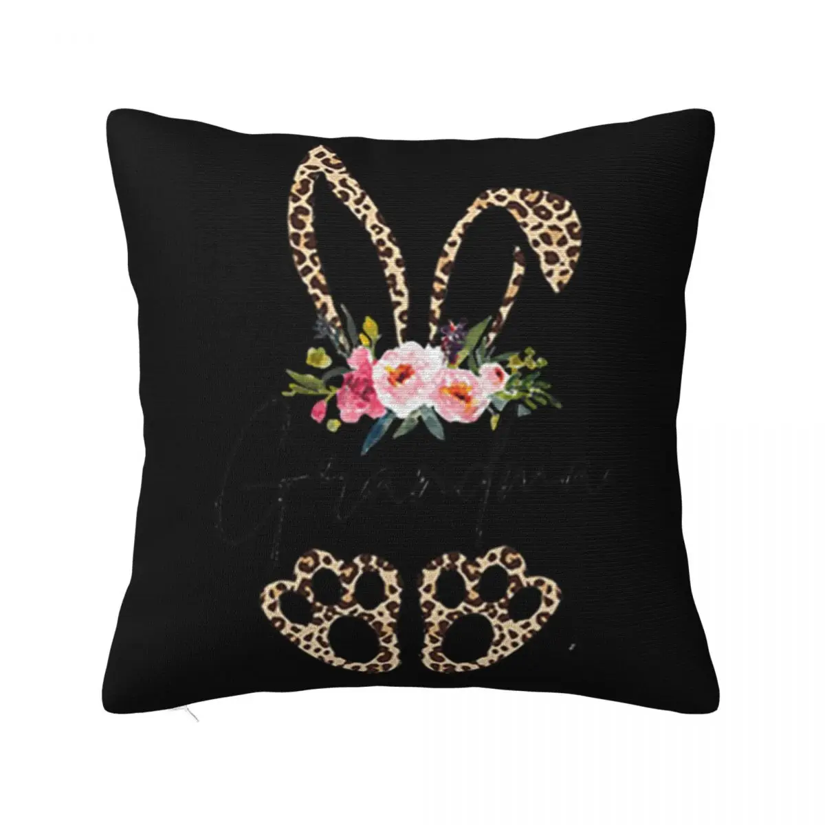 Rabbit Bunny Leopard Grandma Flower Many Colors Punk Woman Different Party Boy New Brand Pattern Anime Brand Pillow Case