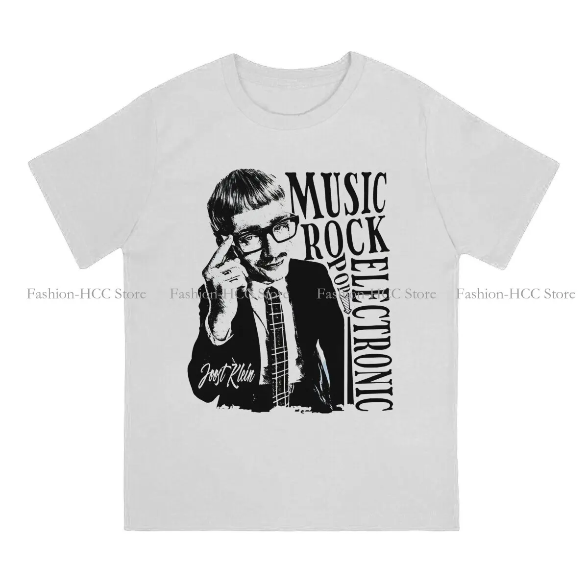 Glass Joost Klein Europapa Eurovisions T Shirt Punk O-Neck COTTON  Clothing