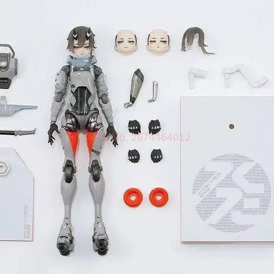 2024 neue Mädchen Motor Action-figuren Techno Azur Mandarin Sur Modell Display Kinder Spielzeug Sammlung Erwachsene Geschenk