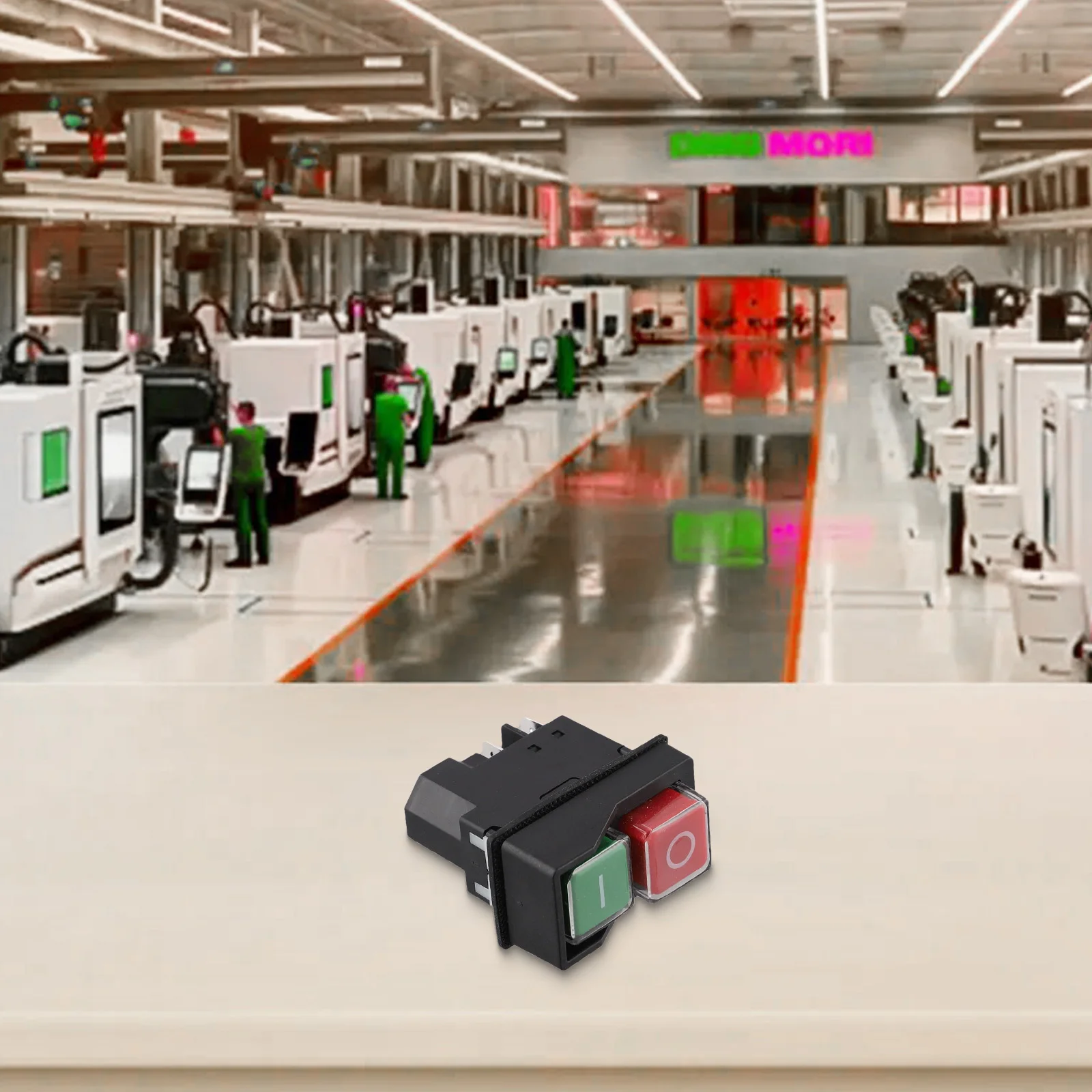 

Кнопочный переключатель 5-контактный для YH02A для KLD28A Водонепроницаемый и надежный производительность в промышленных режущих станках и дрелях