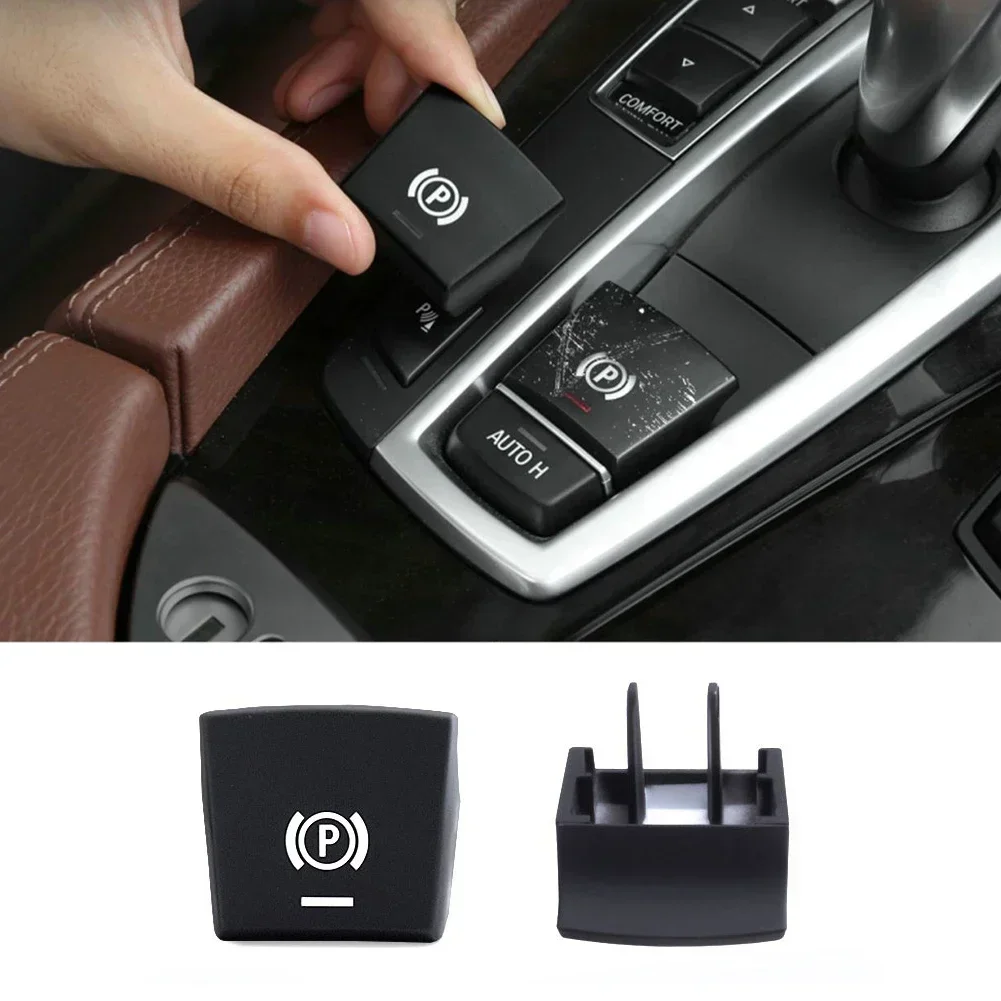 Car Handbrake Parking Brake P Button AUTO Switch Cover For BMW M5 F01 F02 F07 F10 F11 F12 F15 F16 F25 F26 61312822518