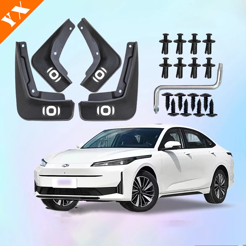 

For qiyuan a05 nevo a05 2024 2025 2026 accessories Car Fender,Car Mudguard, Splash Protection Mudguard, Anti Fouling Mudguard