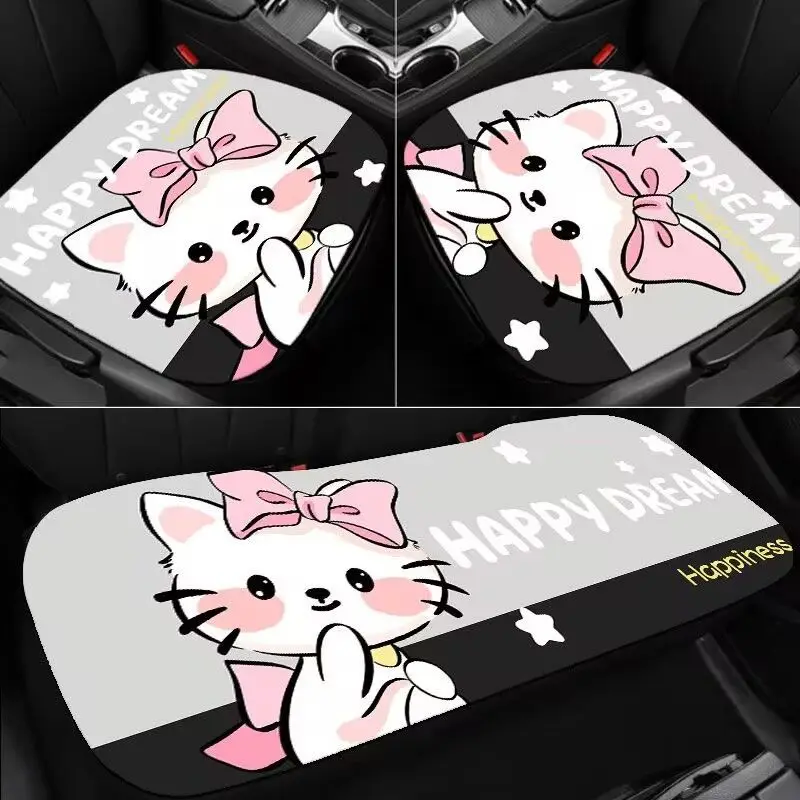 

Four season universal anti slip breathable seat cushion with cartoon creative decoration inside the car Interior Accessories