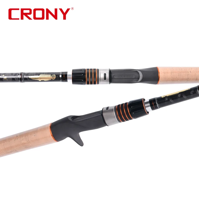 CRONY Fuji O Strong Rod Fishing Tip Dia FUJI Guide FUJI Reel Seat Fishing Rods for Snakehead Catfish 2 Section 2.5MM Hard Lake