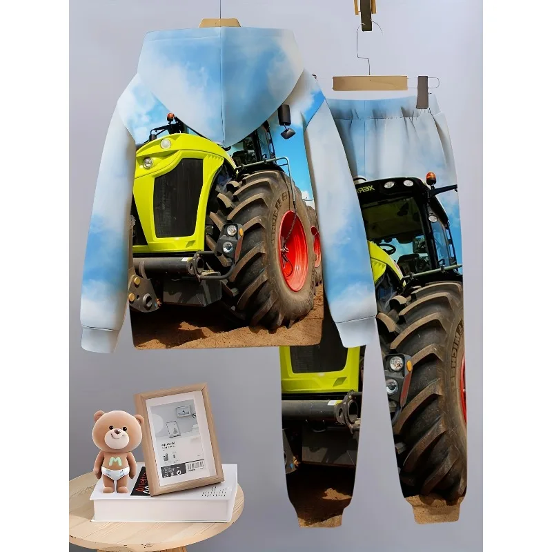 Мужская модная повседневная толстовка с 3D принтом внедорожников и толстовка с капюшоном, подходящая для использования на открытом воздухе