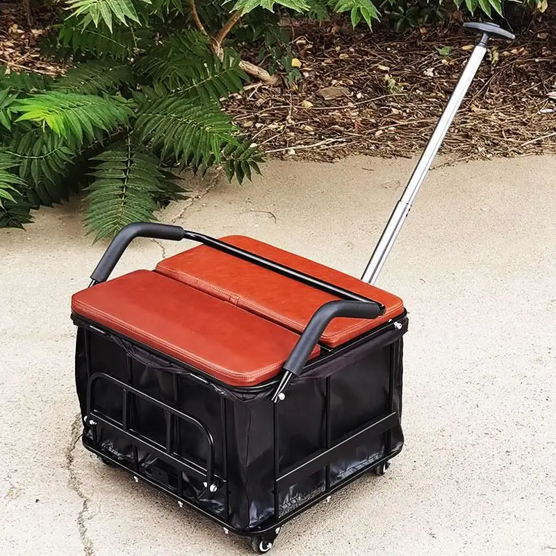 Tricycle multi-function seat, removable tricycle child seat car basket, takeaway basket