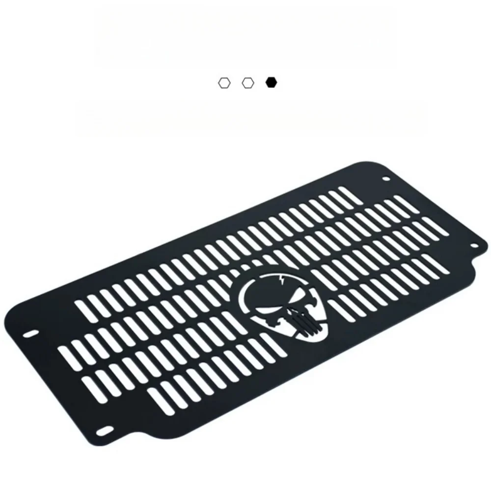 Para haojue tr300 personalizado proteção do tanque de água net proteção do motor capa lateral liga alumínio wolverine capa decorativa