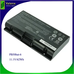PB50BAT-6 laptop battery For Clevo PB51RF-G PB70EF-G PB71EF-G NH57AF1 PowerSpec 1520 1720 Series 11.1V 62WH