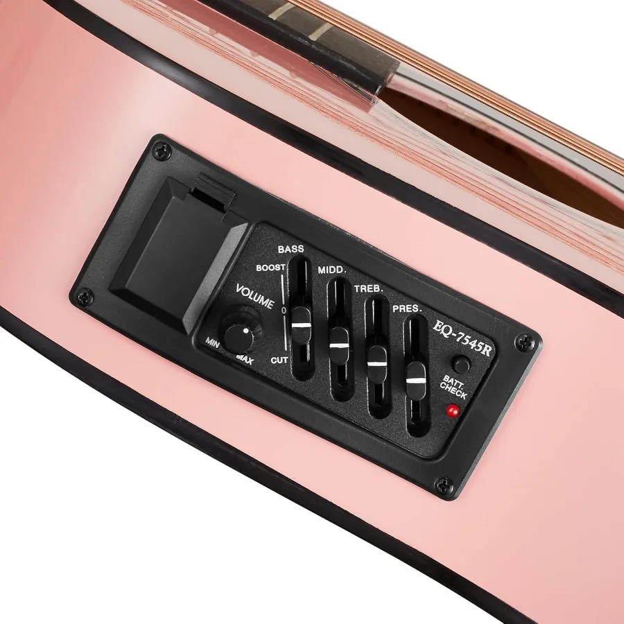 حزمة جيتار كهربائي صوتي رفيعة الحجم بالكامل مع 10 وات أمبير - مثالية لآلات ممارسة العروض الحية #2