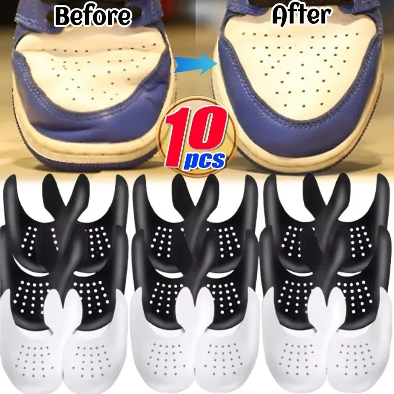 1-5Pairs Sneaker Shield Sneakers Anti-Crease Wrinkled Fold Shoes Support Toe Cap Sport Ball Shoes Head Stretcher Shield Unisex