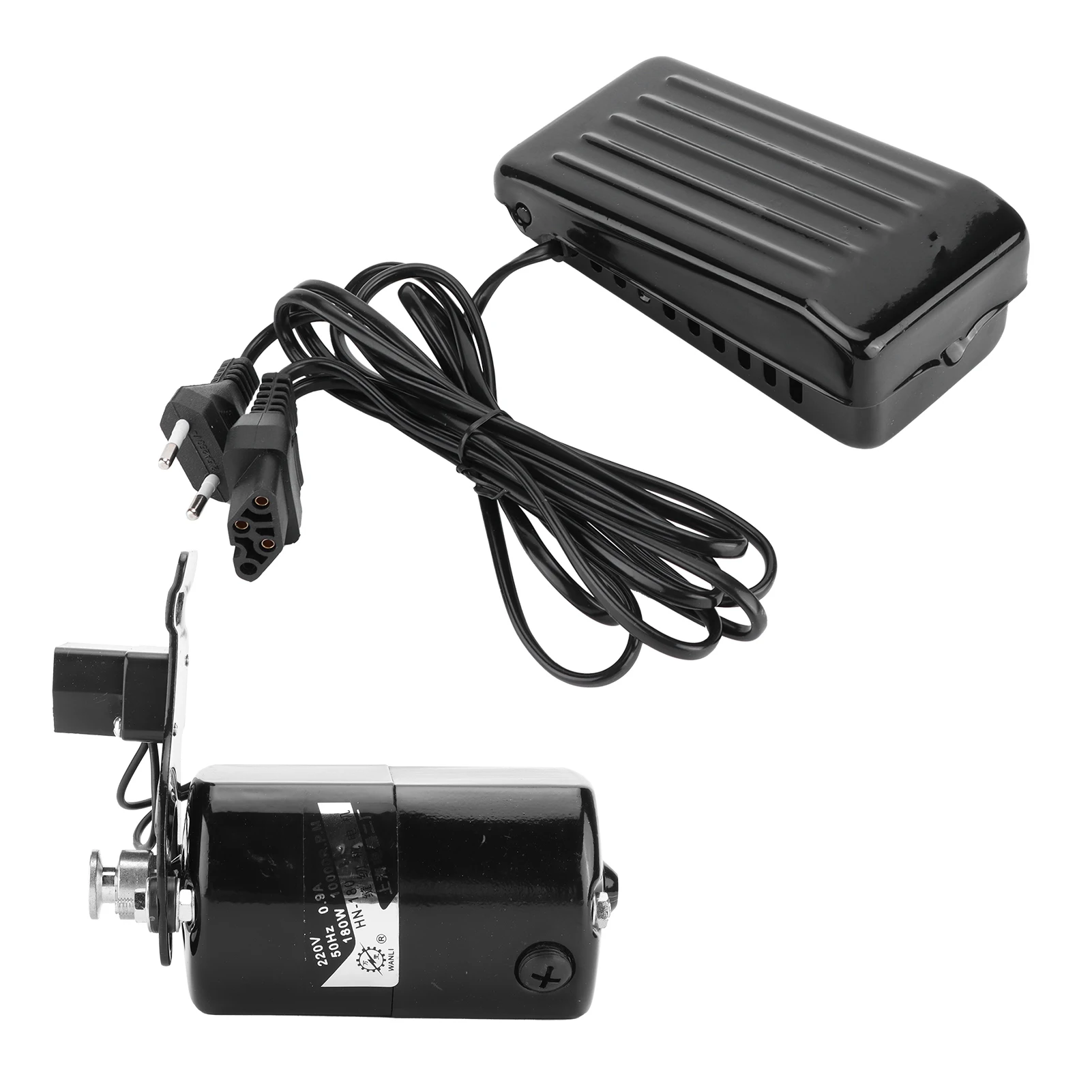 Sewing Machine Motor Kit Household with Foot Pedal Control Belt 180W Household Sewing Machine Motor
