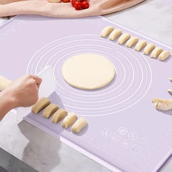 Large Kneading Pad Silicone Dough Baking Mat 70x50 60x40 5mm Thick Non-stick Pastry Board Reusable Kitchen Baking Mat Accessory