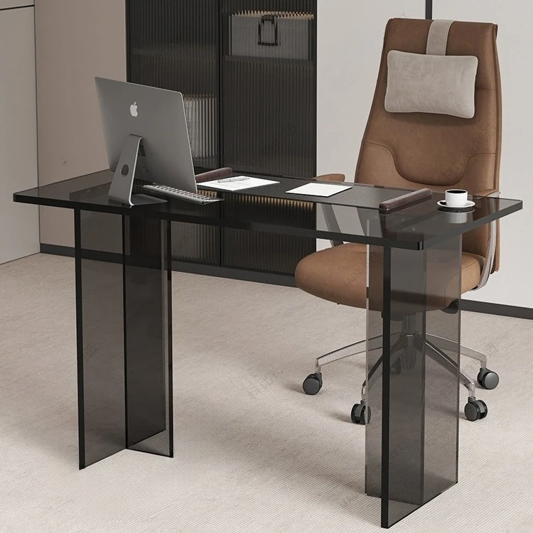 Solid wood desk Household floating writing table Negotiation meeting long table Simple desk Desktop computer table