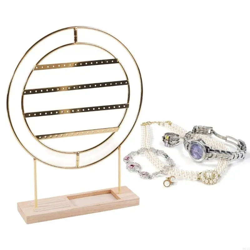 

Multi Functional Metal Jewelry Organizers Earring Tree Storage Rack For Earrings Studs Dangle Accessories Home Shop Display 964A