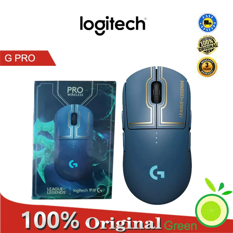 

Logitech G Pro Wireless Mouse. For video games, games, legendary league heroes 25K, programmable sensors, electronic sports butt