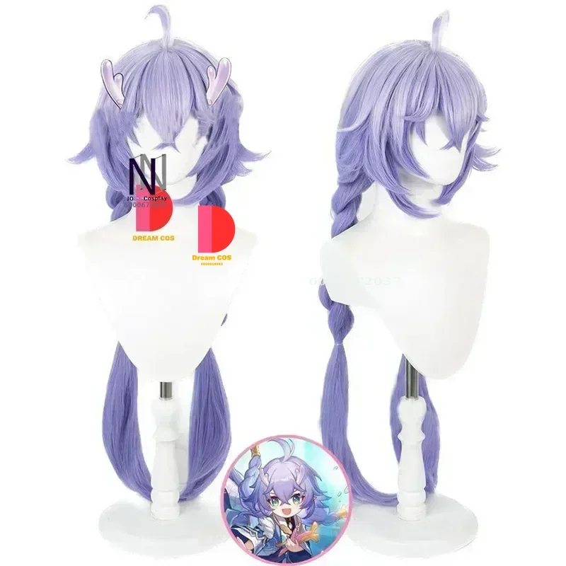 Honkai Star Rail juego Bailu Byakuro disfraces Cosplay conjunto completo Dragon Girl Anime trajes de fiesta para Halloween con accesorios