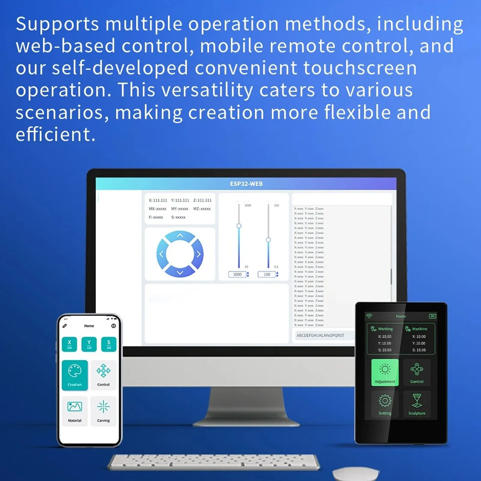 Engraving Machine Expansion Board CNC 4 Axes Controller Board Engraving Machine Motherboard 32 Bit Expansion Board DC12-24V 10A