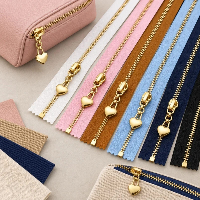 5/10/20Pcs 3# 15-30cm Metal Zipper Wallet Opening Fastener Cosmetic Pouch Zip Storage Bag Closure Repair DIY Sewing Accessories