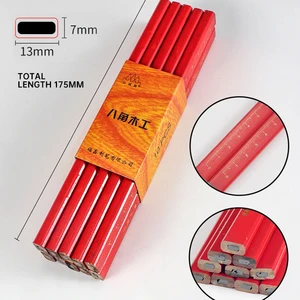 10/20/100 Pieces Grosso Nucleus Pencils Carpenters Professional Arts Art Back to class 11 Main Sales Stationery Articles - №3