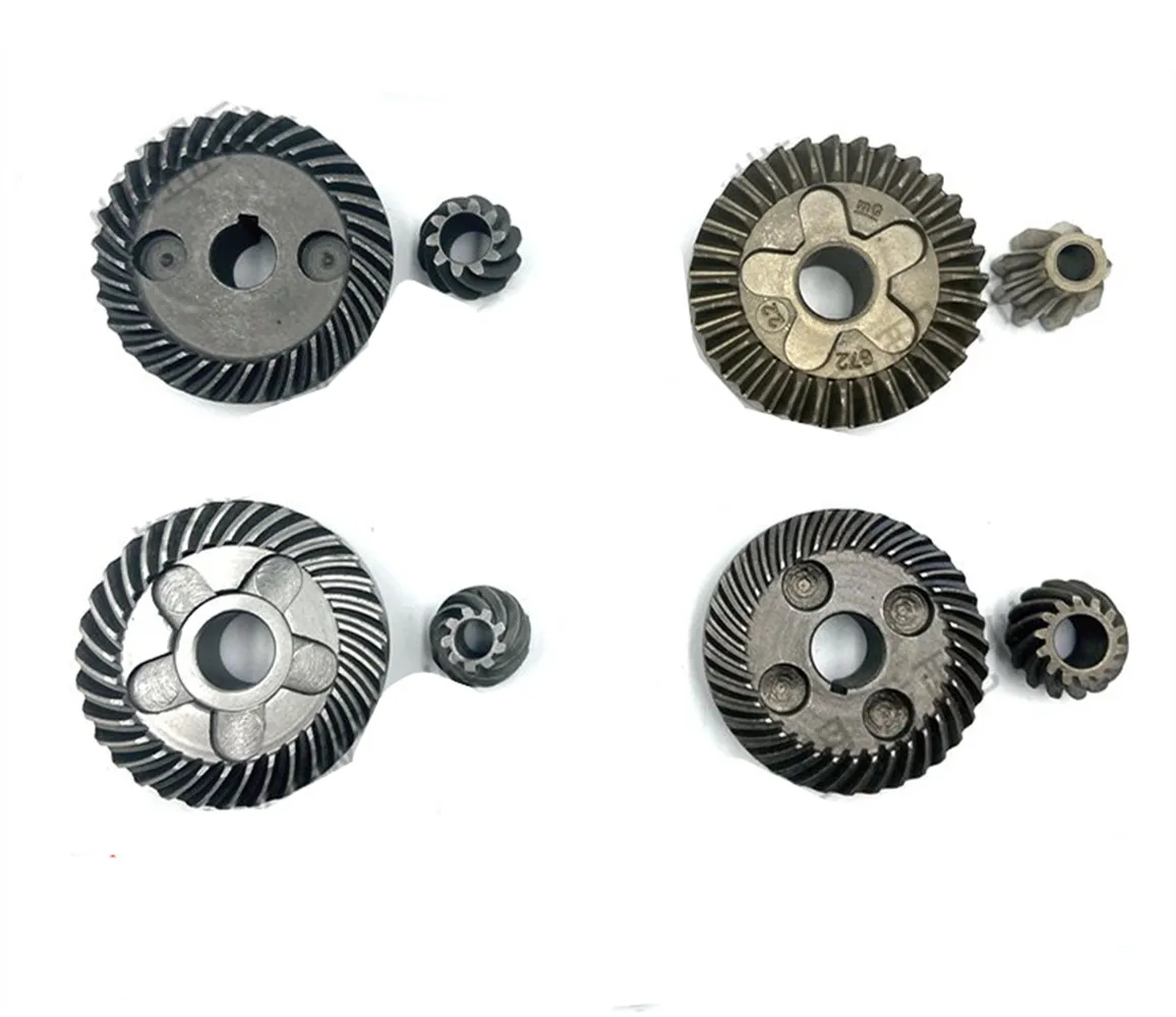 

2 Pcs Metal Replacement Spiral Bevel Gear for Bosch GWS 6-100 155A/9523/9553 7-100 Makita 9500 Hitachi 100 Gear