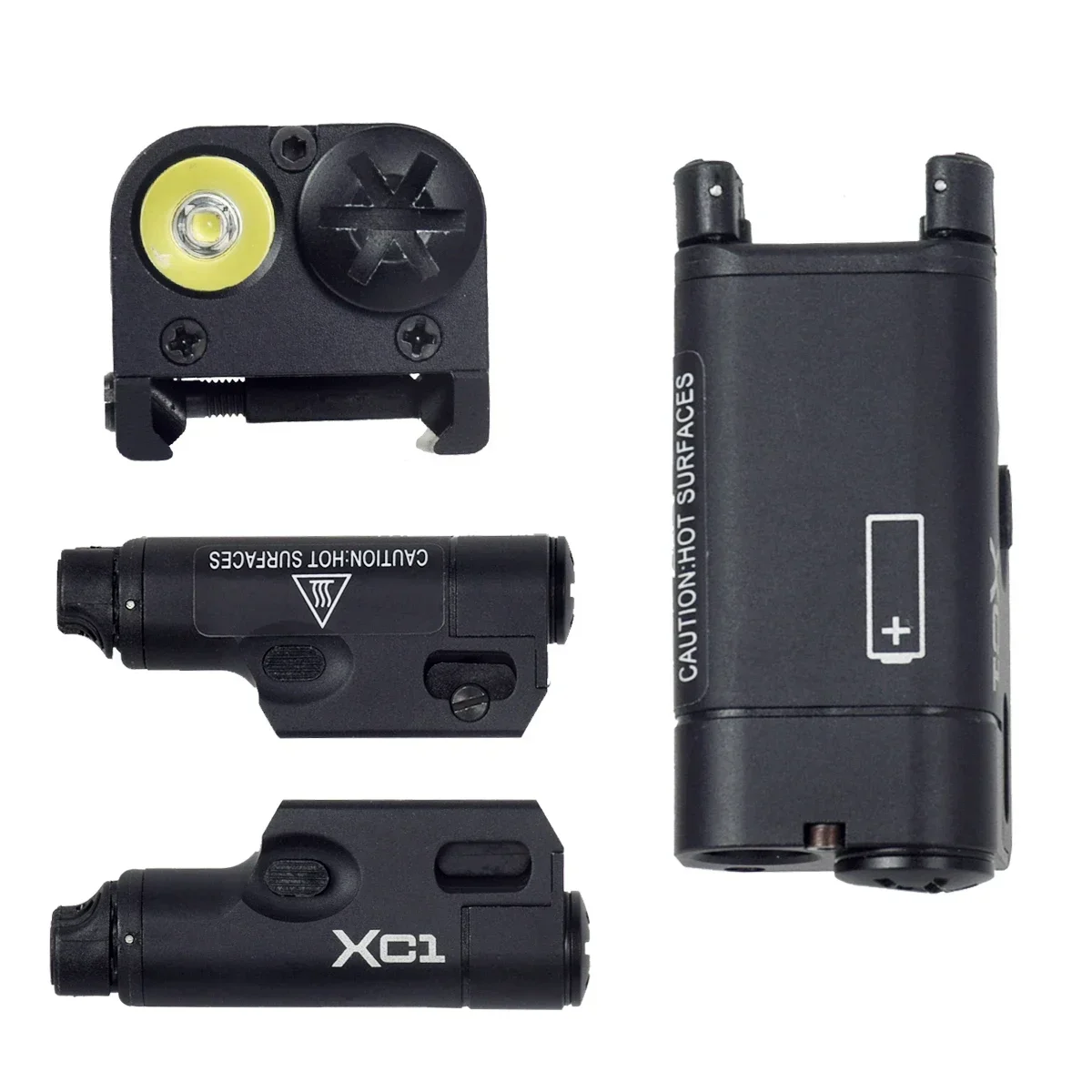 Tactical Surefire XC1 X300 Ultra  X300U LED Flashlight Metal Scout Torch for GLOCK 17 19 Hunting Light Lanterna 20mm Rail view 2