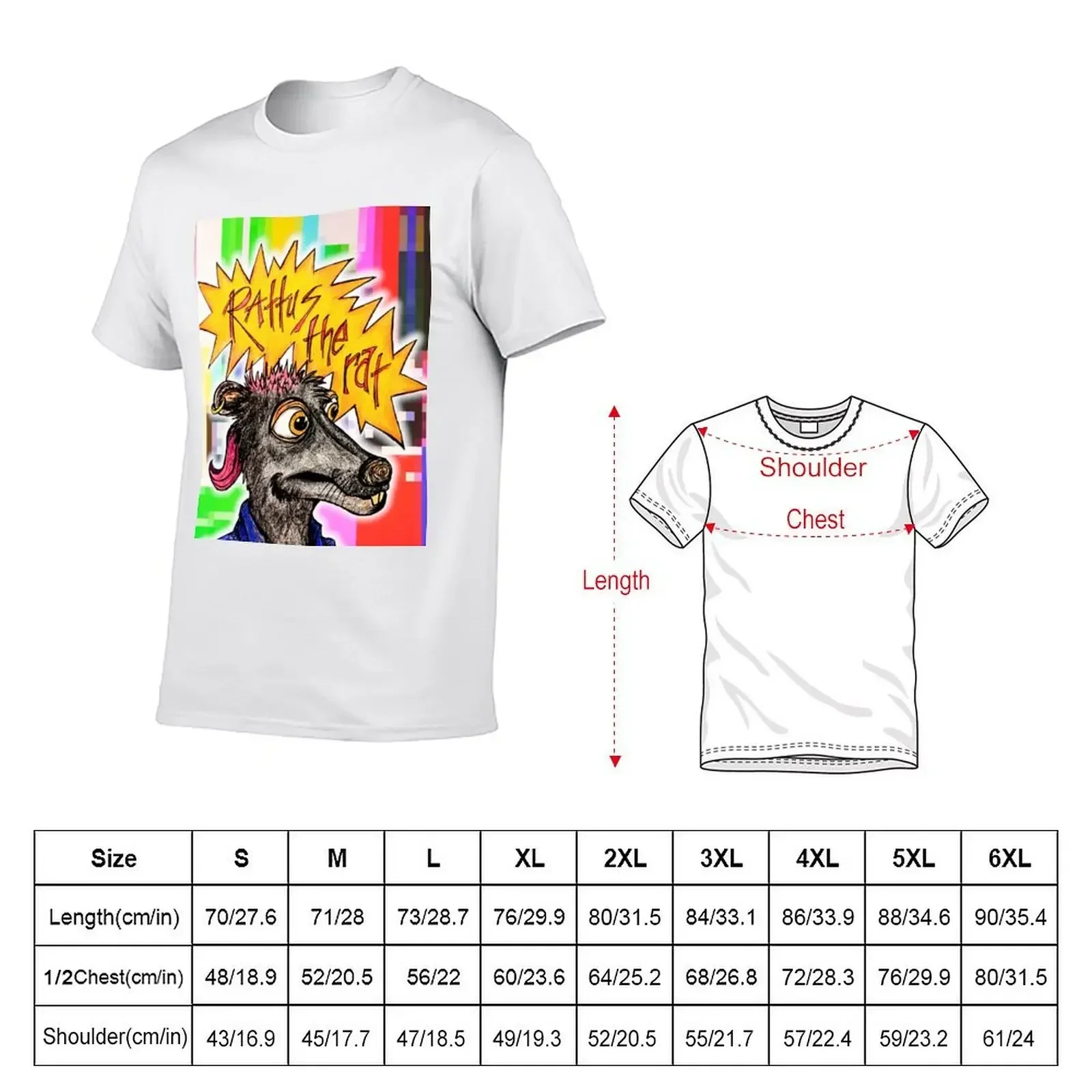 The Ferals - Rattus T-Shirt street wear korean fashion hippie clothes t shirt for men