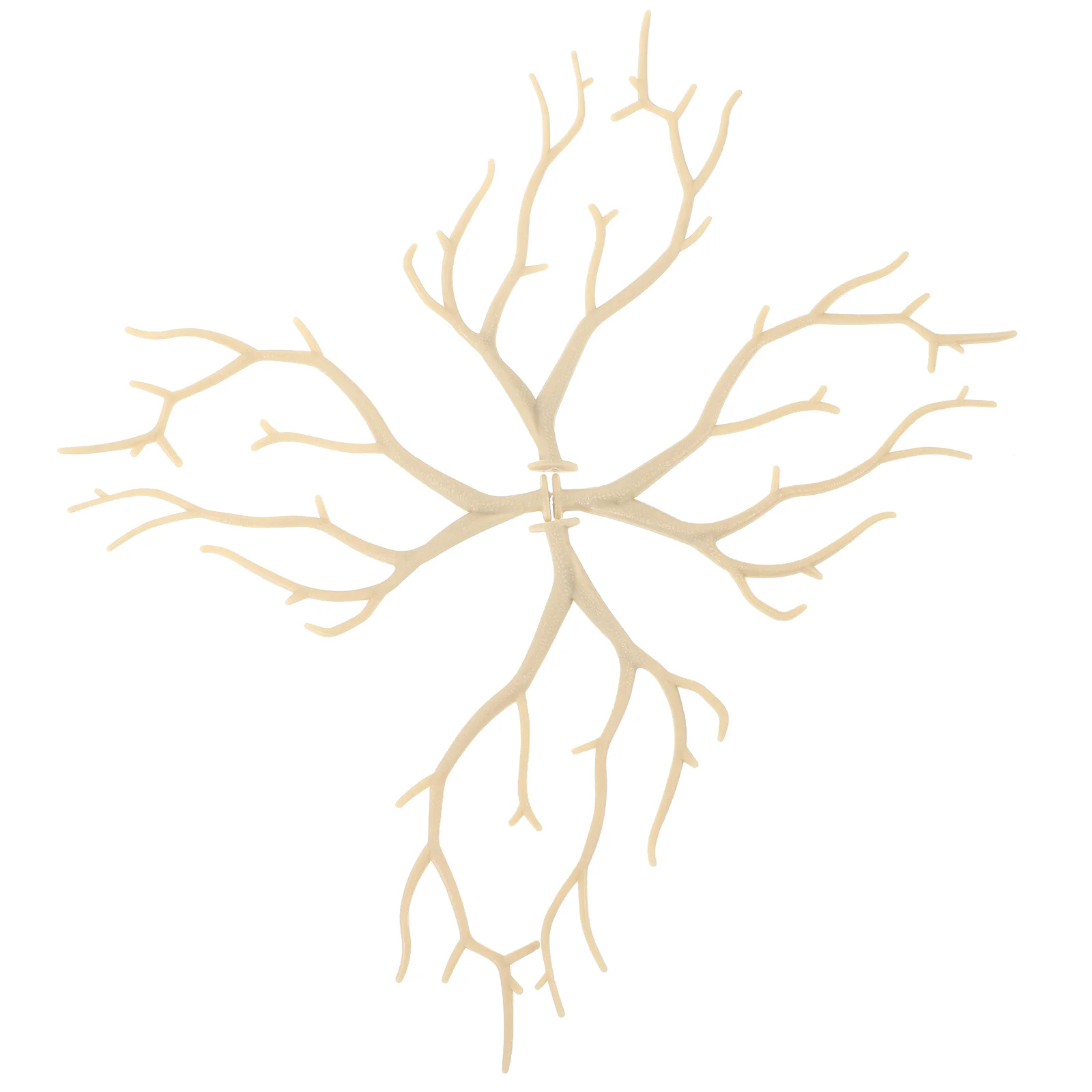 

10 Pcs Fake Artificial Plants Outdoor Dry Branch Beige Marigold Flowers Garland