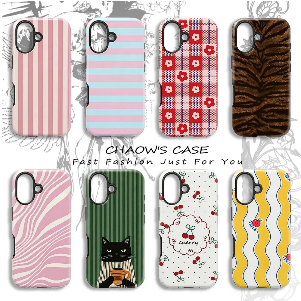 Brown Zebra Phone Case for Samsung Galaxy S20 S22 S23 S24 S25 S26 FE Plus Ultra Edge 4G 5G Luxury Double-layer Back Cover