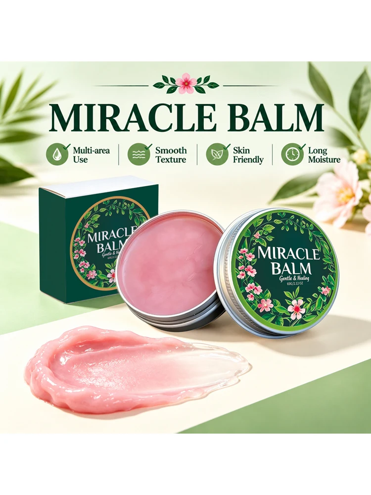 Multi Area Skin Care Balm Gentle Daily Moisturizing Cream Smooth Texture Long Lasting Hydrating Body Skin Soothing Care