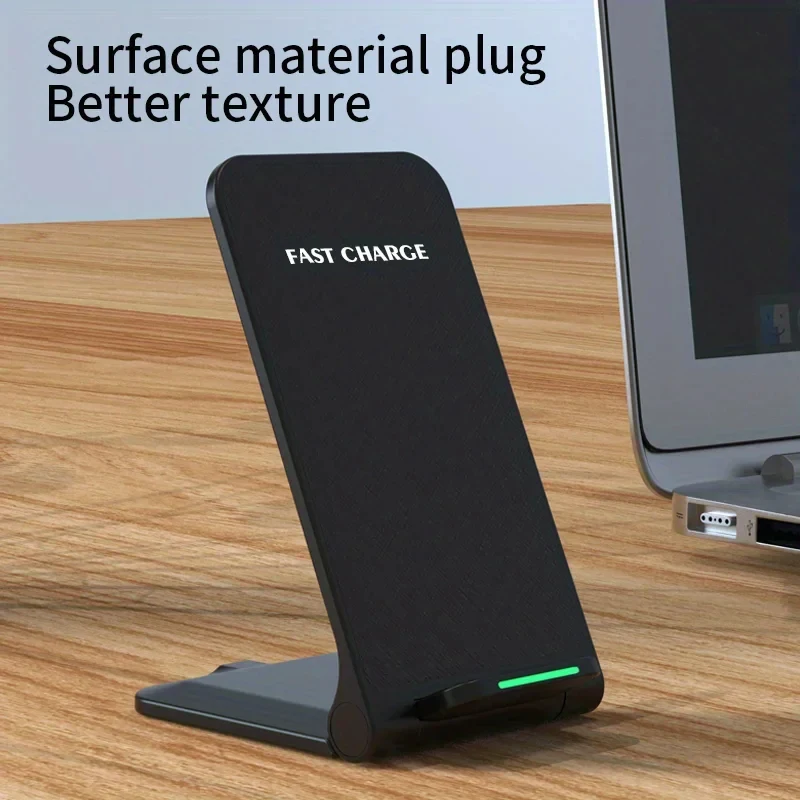 30W Wireless Charger Stand Pad For iPhone 15 14 13 12 Pro Samsung Xiaomi Induction Mobile Phone Fast Charging Dock Station