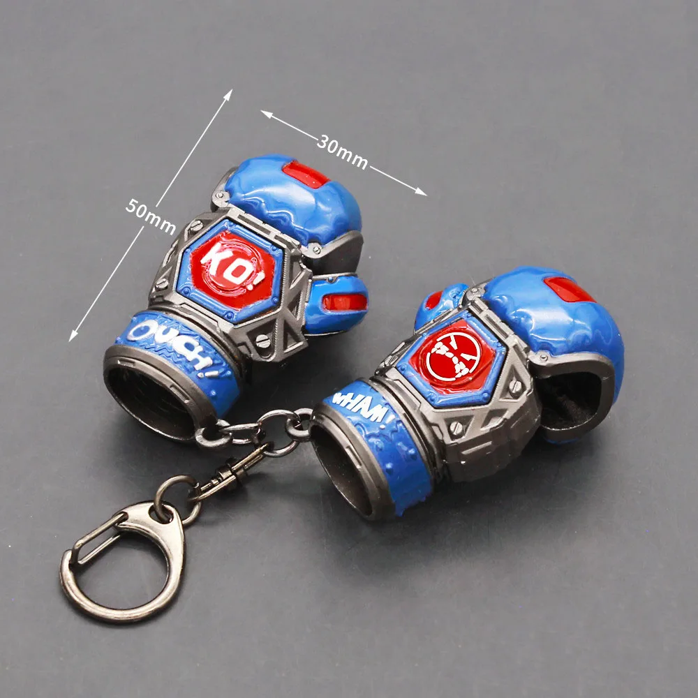 AP Boxing Gloves Key Chain Simulation Fitness Equipment Pendant Personalized Keyring for Men Women Couple Car Keys Pendant