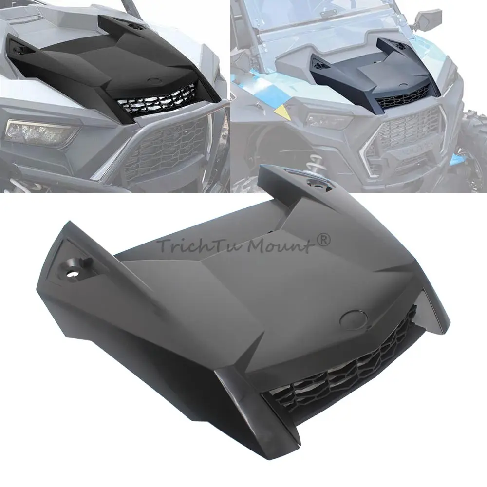 Center Hood Compatible with Polaris RZR XP 1000 4 Turbo S 2018-2023 2024 #5454429-632 UTV Accessories Hood Scoop Air Intake Kit