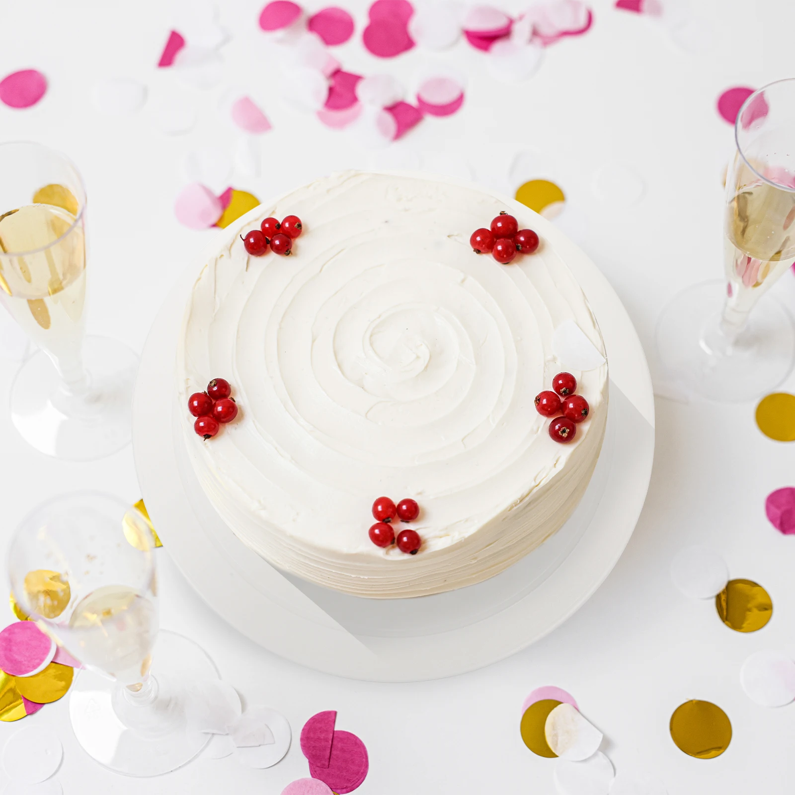 

Non-Skid Turntable High-Grade Plastic Rotating Stand For Cake Decorating Baking Tool Revolving Table Cake Making Accessory