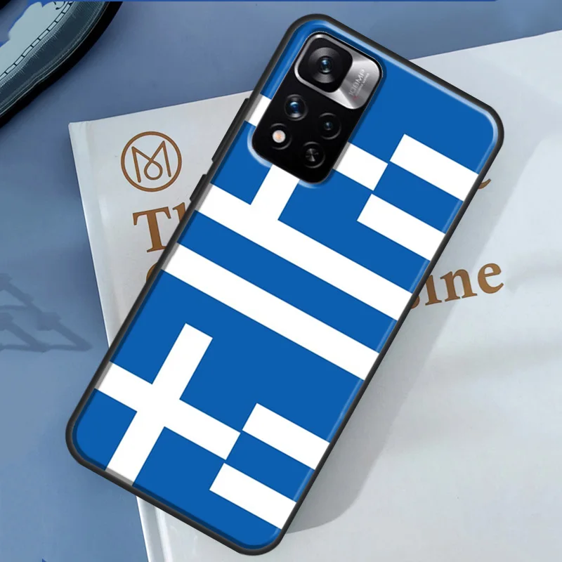 Greece Greek National Flags Case For Redmi 10 10A 10C 9 9A 9T 9C 12C For Redmi Note 12 11 Pro 10 Pro 8 9 Pro 10S 11S Cover