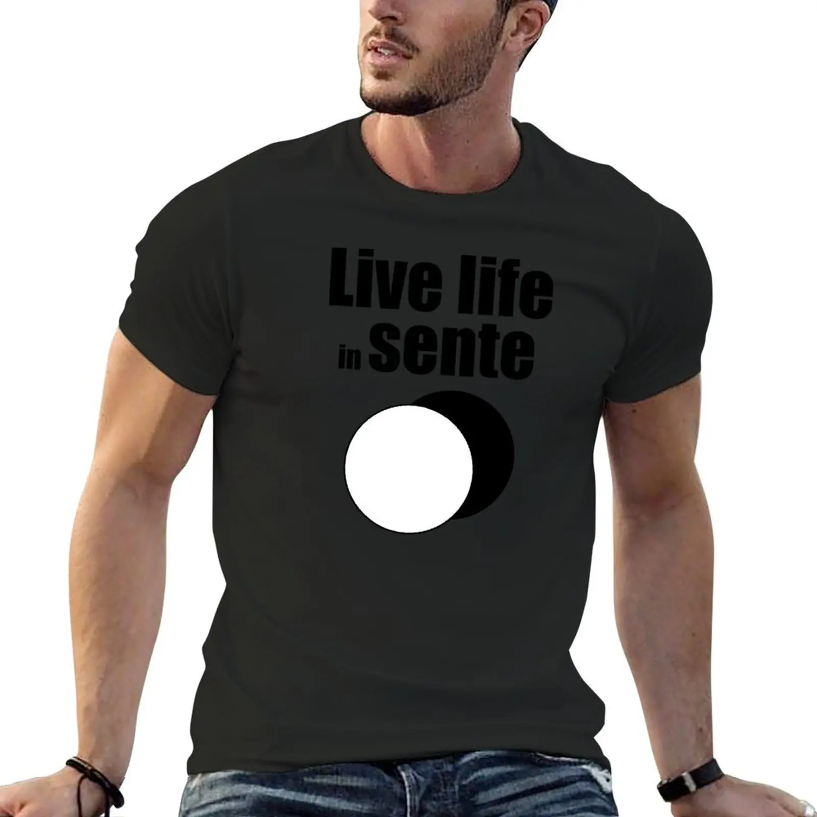 

Live life in sente T-Shirt custom shirt custom t shirt cute tops mens t shirts pack