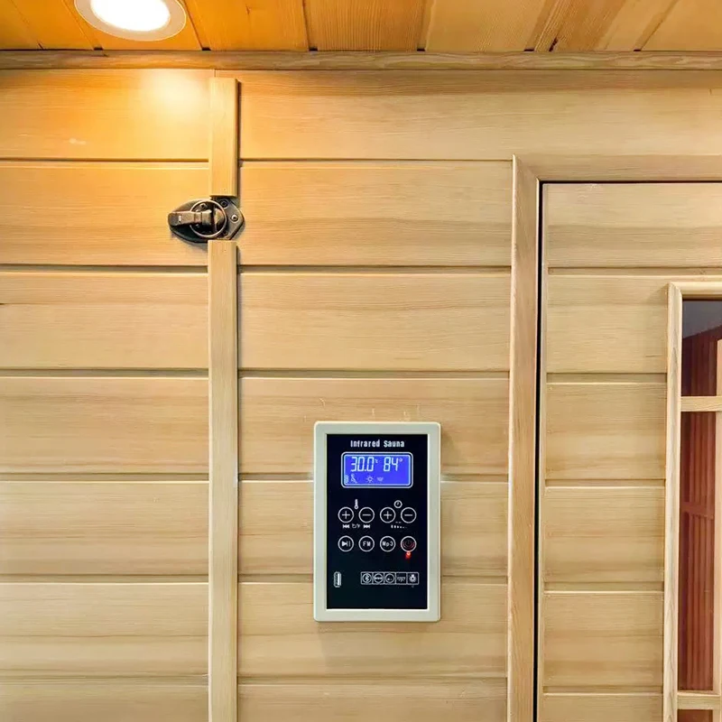 High Power LCD Screen Display Sauna Room Temperature Controller Sweat Steam Room Health Energy Compartment Controller