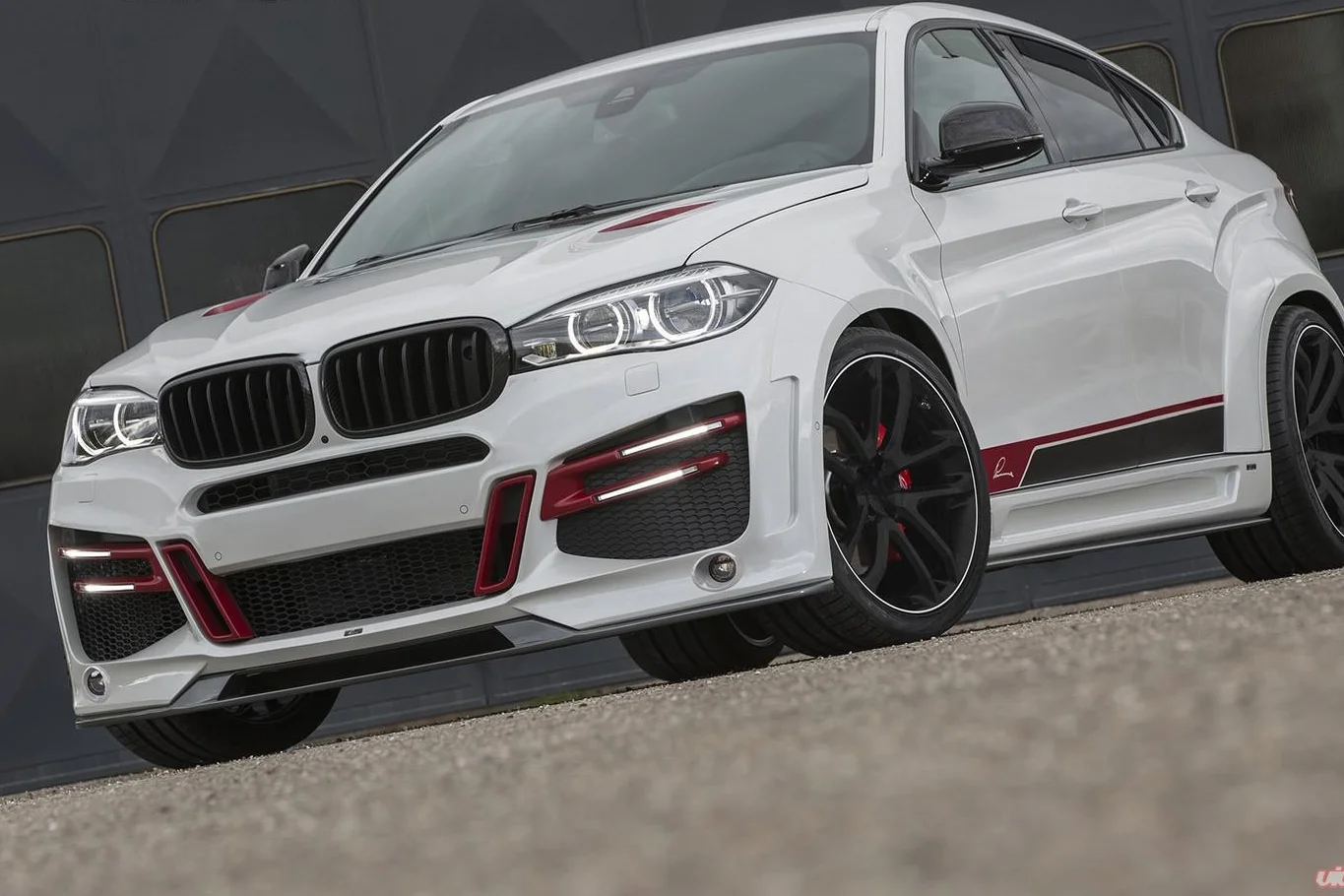 Cappe per auto kit carrozzeria paraurti per auto in vera fibra di carbonio di alta qualità per F16 X6