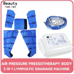 Air Pressure Lymphatic Drainage Vacuum Therapy Pressotherapy Machine Muscles Relax Leg Arm Waist Body Massage Beauty Device